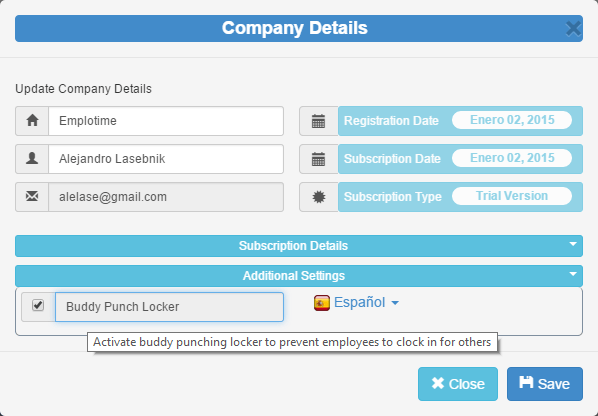 activar sistema de prevención de fraude